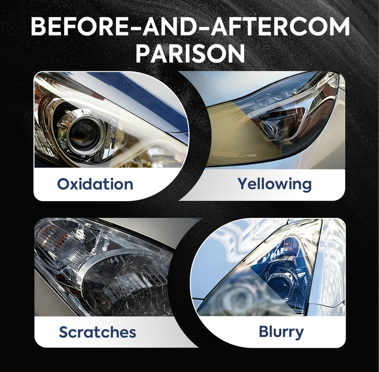 Headlight restoration product demonstration