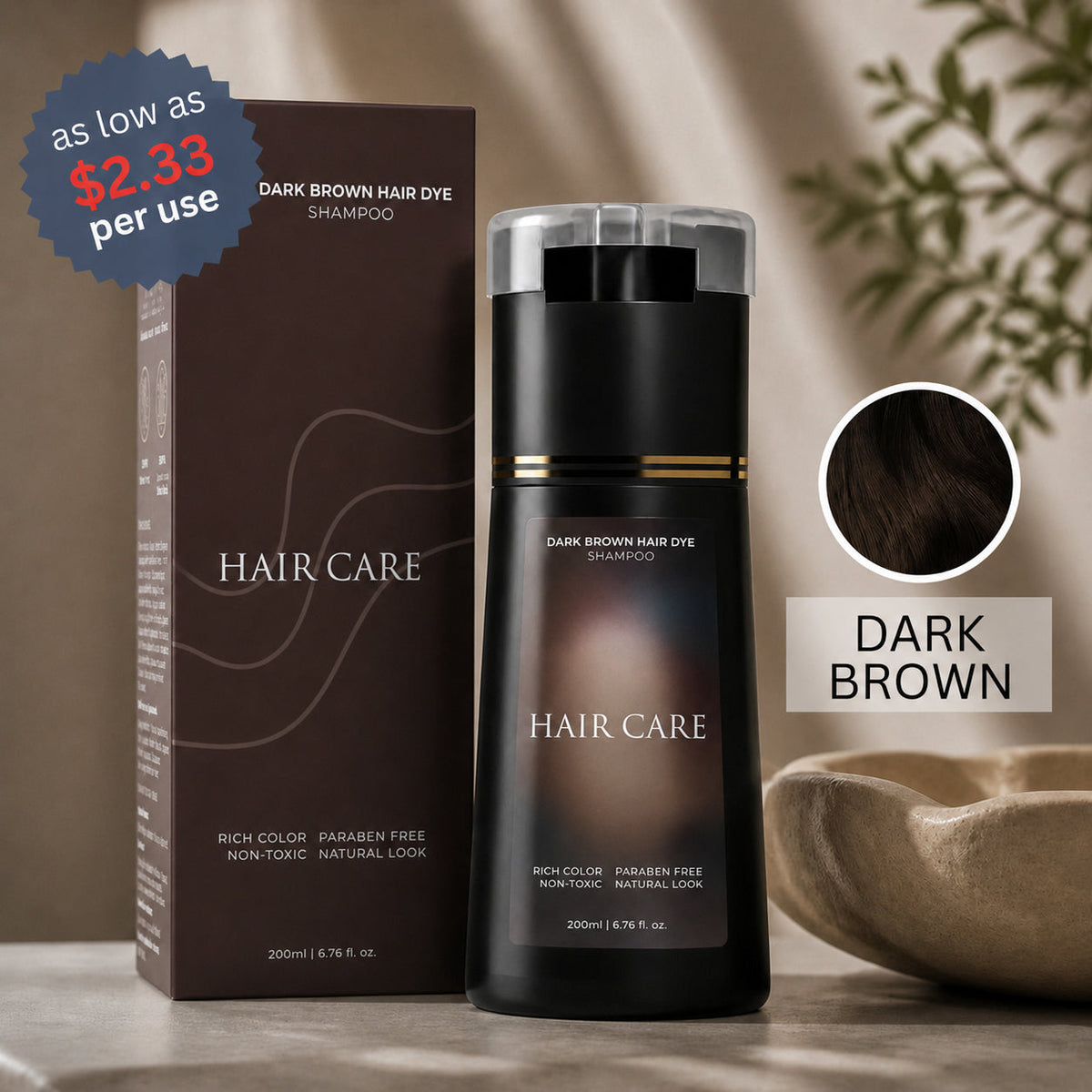 Vitaliaina Instant Dye Shampoo