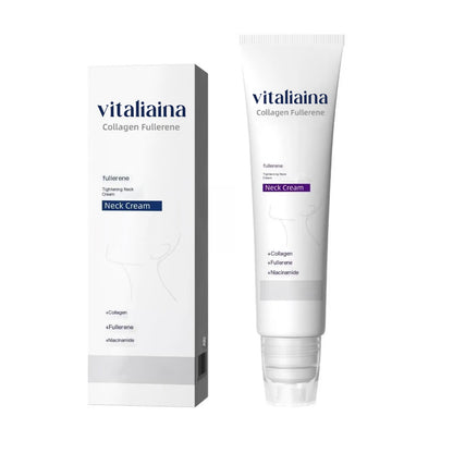 Roller Massage Neck Cream 🧴 Collagen & Hyaluronic Acid | Firms Neck, Reduces Wrinkles & Double Chin✨