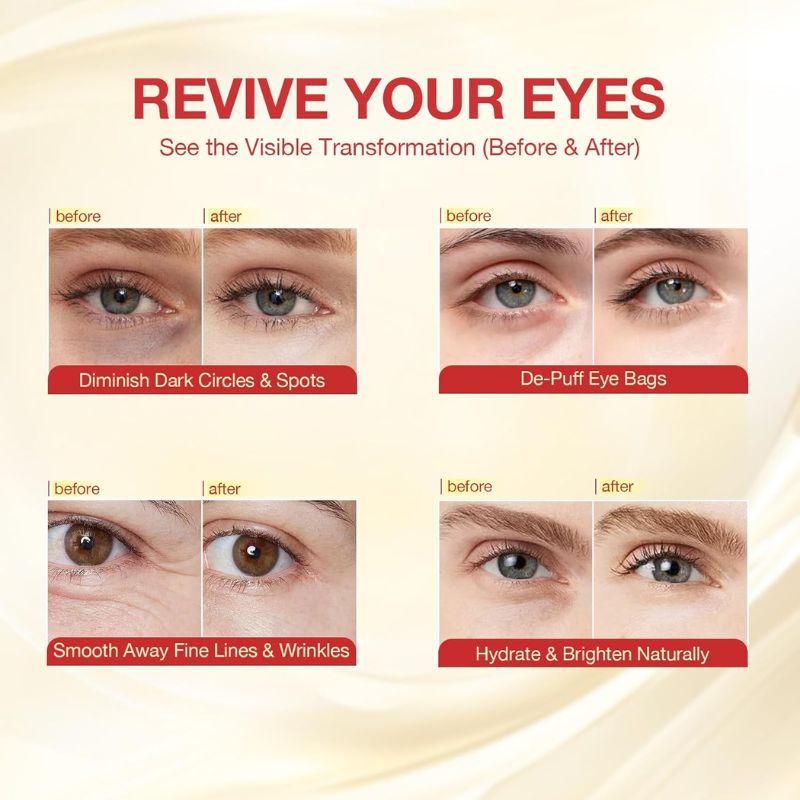 Eye Mask with Bio-Collagen, Peptide Complex & Vitamin C