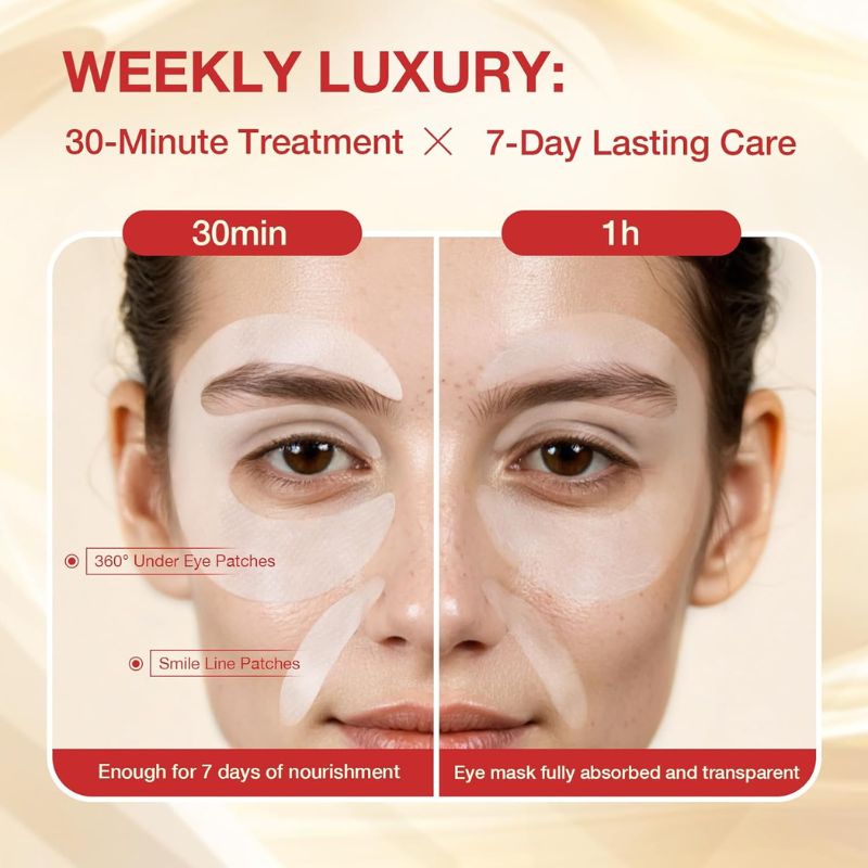 Eye Mask with Bio-Collagen, Peptide Complex & Vitamin C