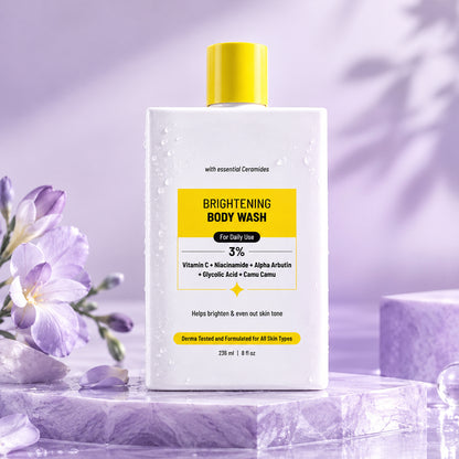 Brightening Body Wash With Vitamin C for Bright & Glowing Skin
