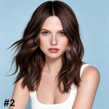 💯Seamless Injected Hand-Tied Invisible Tape In Hair Extension -- 100% VIRGIN HUMAN HAIR(10 Pieces )