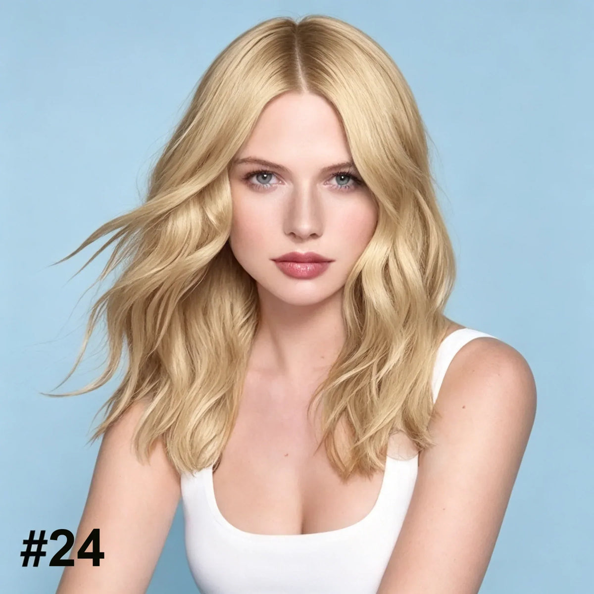 💯Seamless Injected Hand-Tied Invisible Tape In Hair Extension -- 100% VIRGIN HUMAN HAIR(10 Pieces )