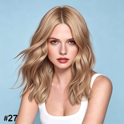 💯Seamless Injected Hand-Tied Invisible Tape In Hair Extension -- 100% VIRGIN HUMAN HAIR(10 Pieces )
