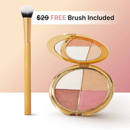 Glow eye & cheek palette